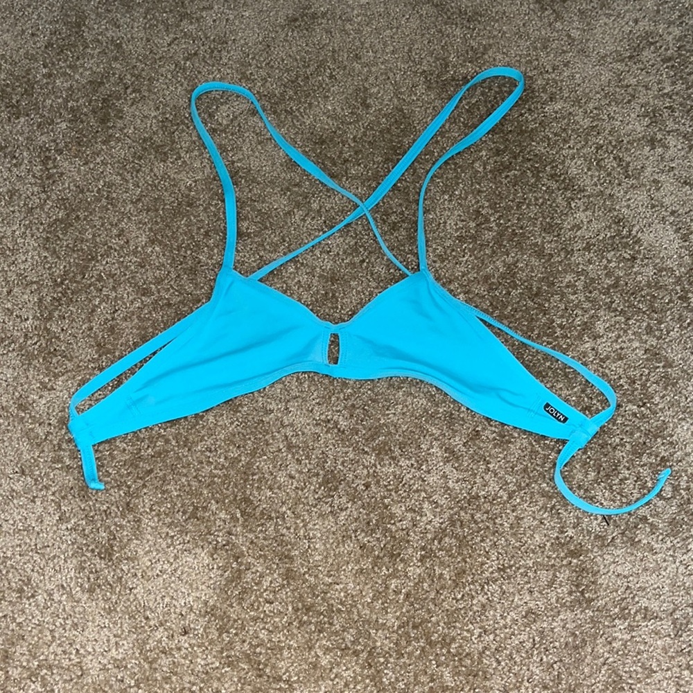Jolyn bikini top Hawaii blue